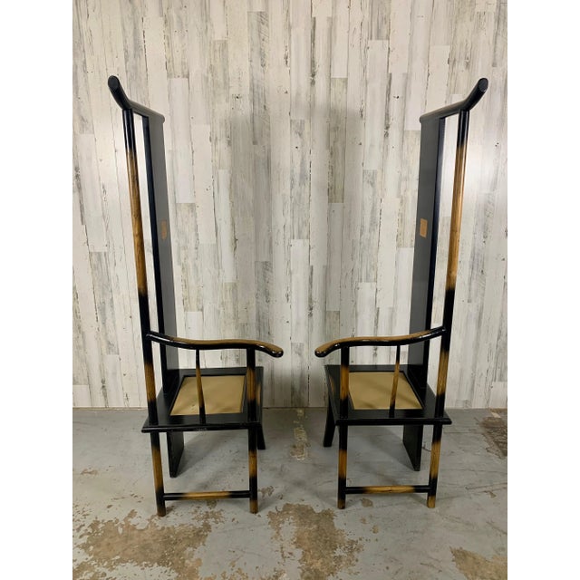 Asian Shao Fan Sculpted Armchairs For Sale - Image 3 of 11