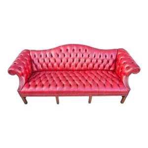 1960s Chippendale Style Chesterfield Sofa
