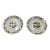 Antique 18th Century French Faience Bird Plates - A Pair For Sale