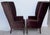 Pair Custom Mogul Los Angeles Espresso-Brown Velvet High-Back Wing Chairs For Sale - Image 10 of 16