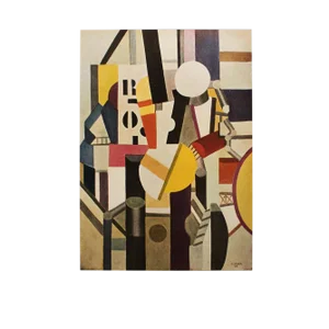 1950 After Fernand Léger "Composition", First Period German Edition Offset Lithograph