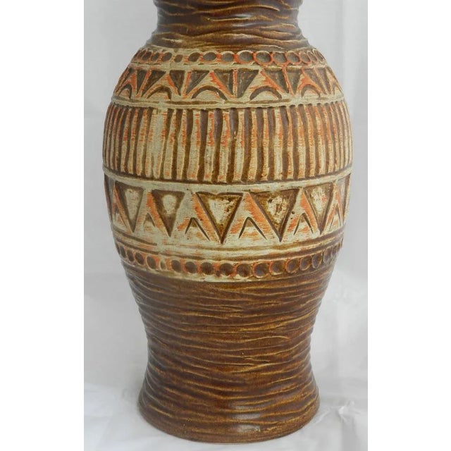 Mid-Century West German Vase attributed to Bay Keramik, 1950s For Sale - Image 4 of 7