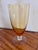 1940s Mid-Century Modern Cambridge Glass Co. Amber Optic Stem 3121 Goblets - Set of 7 For Sale - Image 11 of 13