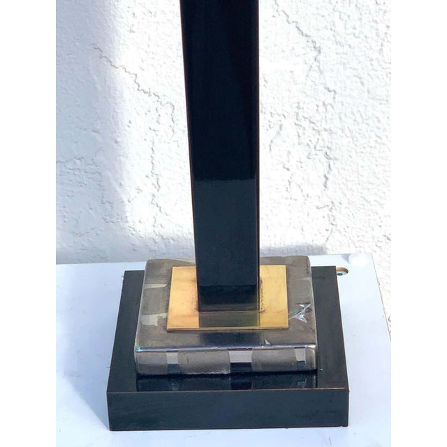 Mid 20th Century Mid-Century Table Torchiere Lamp For Sale - Image 4 of 10