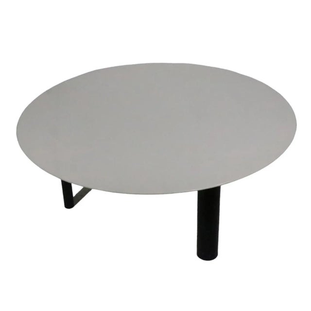 Sottsass Post Modern Mechanical Disk Coffee Table C 1970/1980's For Sale - Image 4 of 11