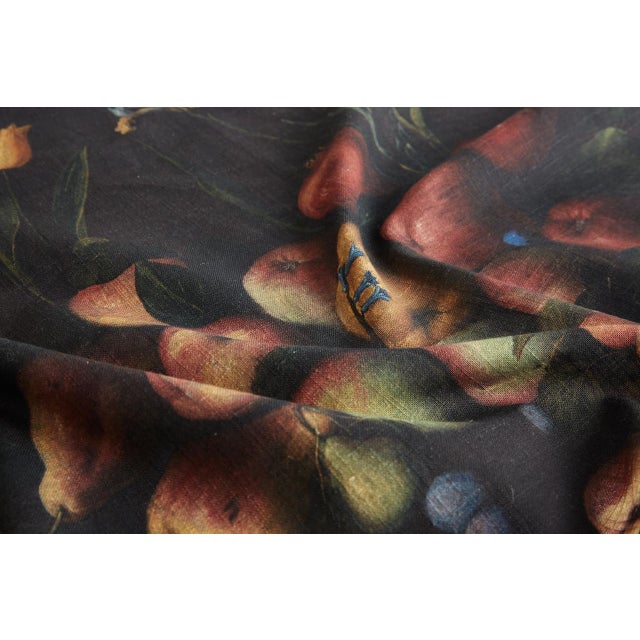 Fruits and Flowers Tea Towel For Sale - Image 4 of 5