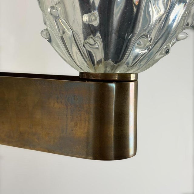 Murano Glass Medusa Sconces from Ercole Barovier, 1940s, Set of 2 For Sale - Image 12 of 17
