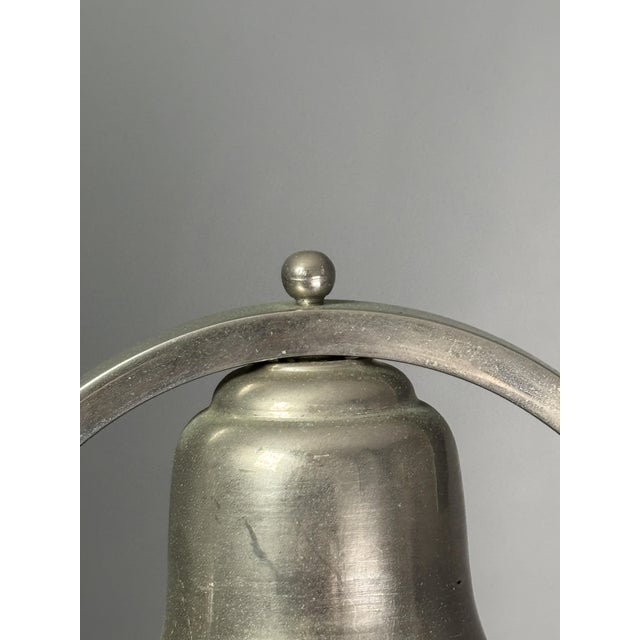 Art Deco Dutch Nickel Desk Lamp, 1930s For Sale - Image 9 of 18