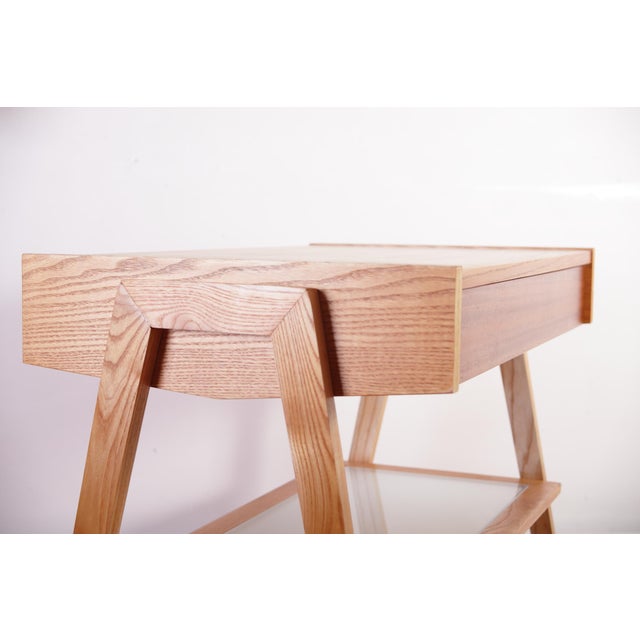 Brown Mid-Century Modern Nightstand from Drevotex Zamberk, Czechoslovakia, 1978 For Sale - Image 8 of 18