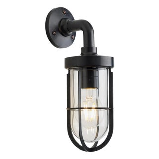 Tekna Docklight Wall Light With Dark Bronze Finish and Clear Glass For Sale