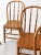 Wood Antique Bow Back Windsor Dining Chairs Set of 5 For Sale - Image 7 of 12