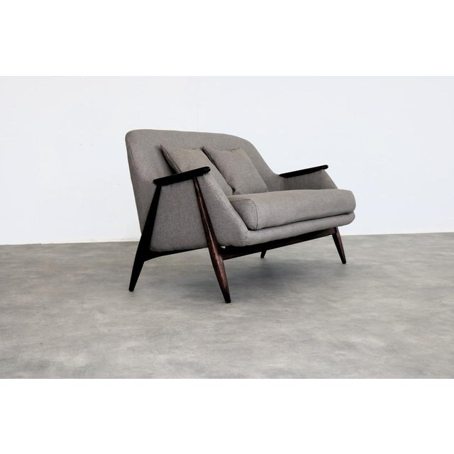 Vintage Seating Area Armchair and Sofa by Svante Skogh for Asko, 1950s, Set of 2 For Sale - Image 14 of 18