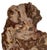 A striking monumental jasper sculpture with an impressive presence, measuring 162 cm in height, 103 cm in width, and 15 cm...