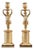 Restauration Gilt Bronze Candlesticks, Set of 2 For Sale