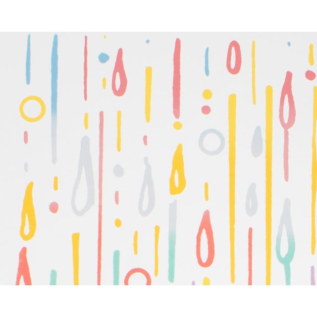 1987 “Shower Curtain” Serigraph Print by Roger Benedetti For Sale - Image 4 of 8