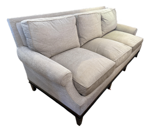 Bench Crafted Bespoke Twill Sofa, Heathered Taupe