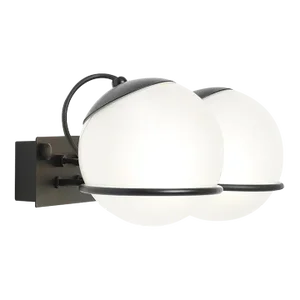 Gino Sarfatti Model 238/2 Wall Lamp in Black
