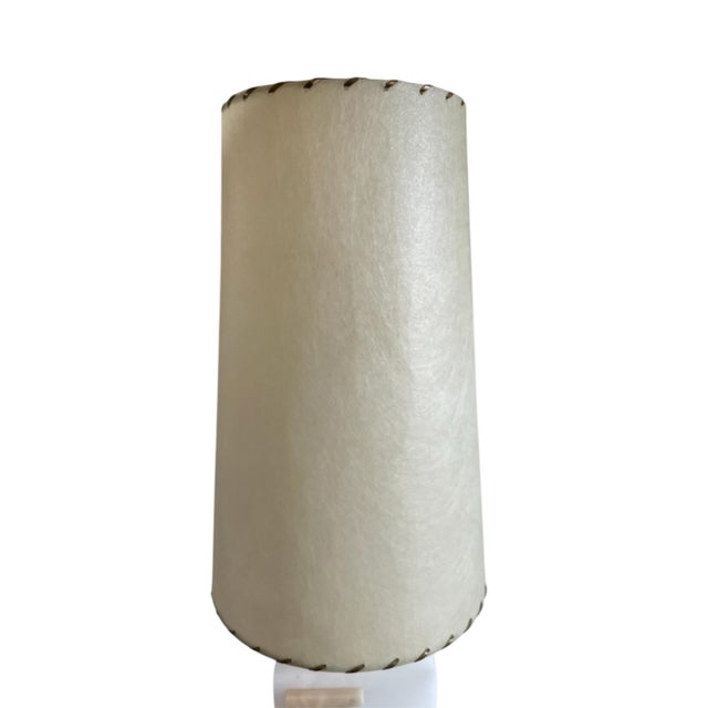 50s Alabaster Table Lamp For Sale - Image 9 of 12