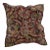Pillow W/Antique Persian Rug Fragment, 1'4 X 1'4 For Sale