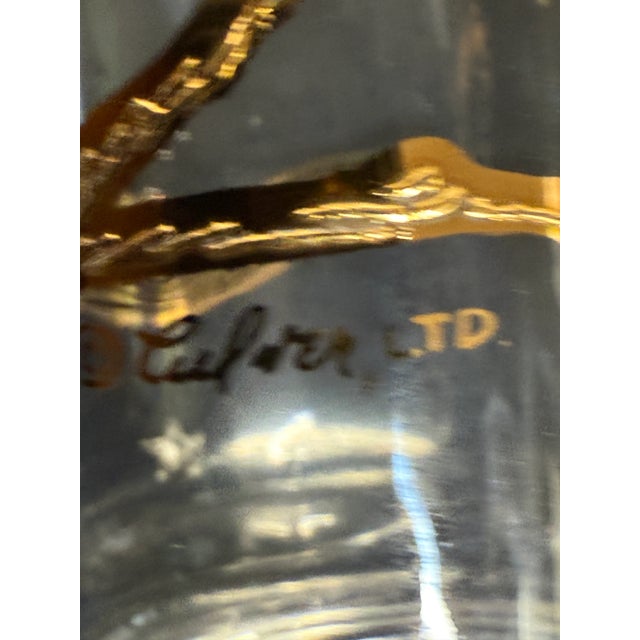 1950s 1950s Culver LTD Eight Owl Highball Barware W/Carrier & Tray For Sale - Image 5 of 7