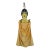 Don Shasteen Studios Hand Painted Art Deco 'Laundress' Hanging Bag, 1920's For Sale