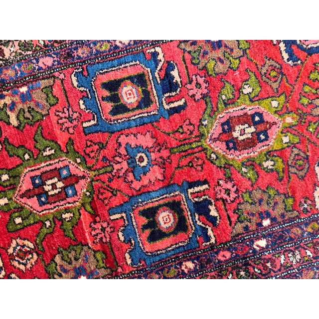 Antique Hamadan Runner in Wool, 1920s For Sale - Image 10 of 18