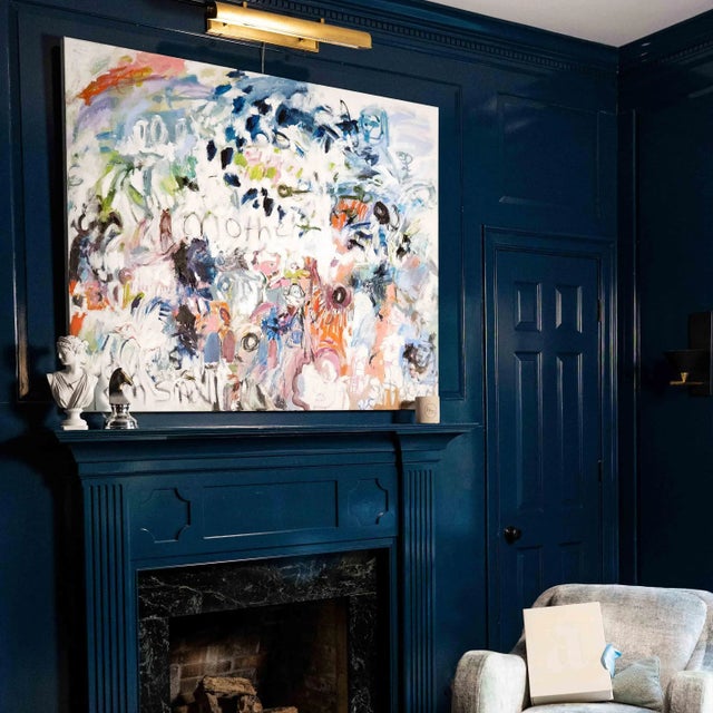 Painted alongside her son Tennessee, Morgan’s abstract work is an exploration of the inner child, and what it means to...