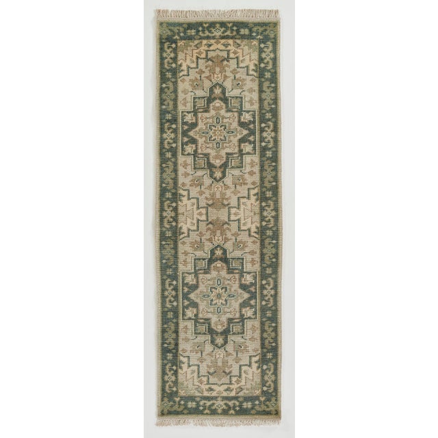 Textile Erin Gates by Momeni Concord Green Hand Knotted Wool Area Rug 2' X 3' For Sale - Image 7 of 11