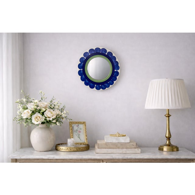 Mid-Century Modern 1970s Swedish Piggelin Porcelain Wall Mirror by Marianne Westman for Rörstrand For Sale - Image 3 of 14