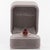 Modern 3.7Ct Rubellite Tourmaline Ring With Earth Mined Diamond Accents: Solid 14k Gold, Size 6.75 For Sale - Image 3 of 8