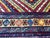 1980s Vintage Kazak Wool Rug, Sunburst Medallion For Sale - Image 5 of 11