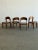 Mid-Century Modern 1970s German Plywood Dining Chairs- Set of Four For Sale - Image 3 of 18