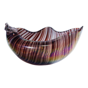 Large Tessuto Bowl by Tyra Lundgren for Venini, Murano