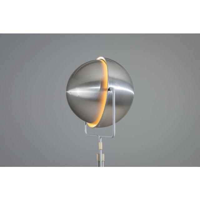 Metal Eclipse Floor Lamp by Evert Jelle Jelles for Raak, 1964 For Sale - Image 7 of 13