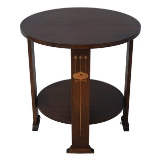 Stickley Harvey Ellis Mission Oak Lamp Table For Sale