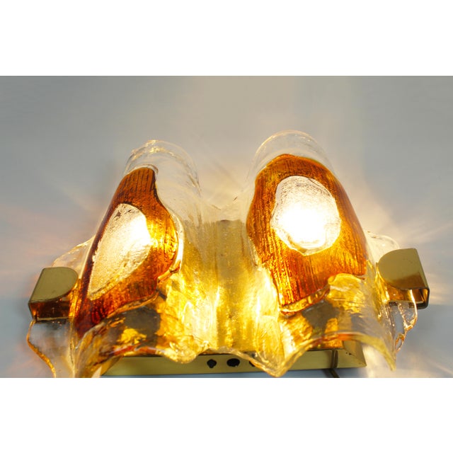 Vintage Wall Lamps in Murano Glass from Hillebrand, 1970s, Set of 2 For Sale - Image 10 of 13