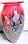2004 Signed Robert Eickholt Hand-Blown Iridescent Art Glass Vase Beautiful, hand-blown art glass vase by Robert Eickholt,...