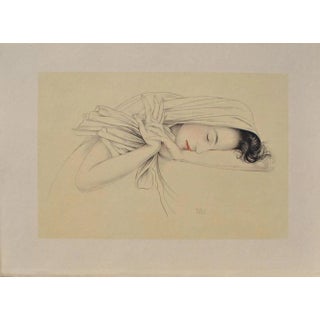Walter Sauer, Murasaki, Signed Engraving For Sale