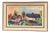Louis Zelig, Boats in Fishing Village, 1950s, Oil on Panel, Framed For Sale