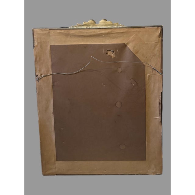 Gold Antique Victorian Gilt Framed Print the Age of Innocence by Reynolds For Sale - Image 8 of 9