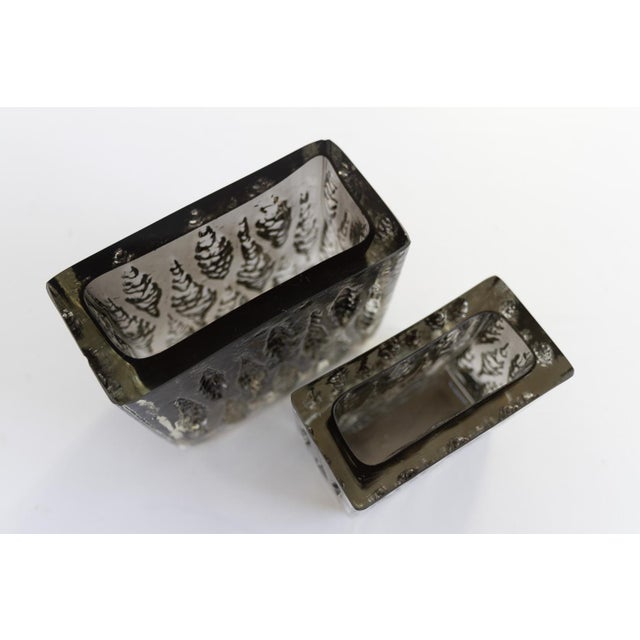 Sommerso Glass Vases by Kurt Wokan for Ingrid Glashütte, 1970s, Set of 2 For Sale - Image 6 of 18