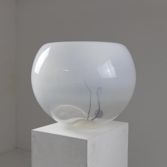 Glass Glass Vacuna Table Lamp by Eleonore Peduzzi Riva for Artemide For Sale - Image 7 of 10