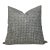Camber Linen Pillow Cover in Charcoal, 20x20 Pillow For Sale