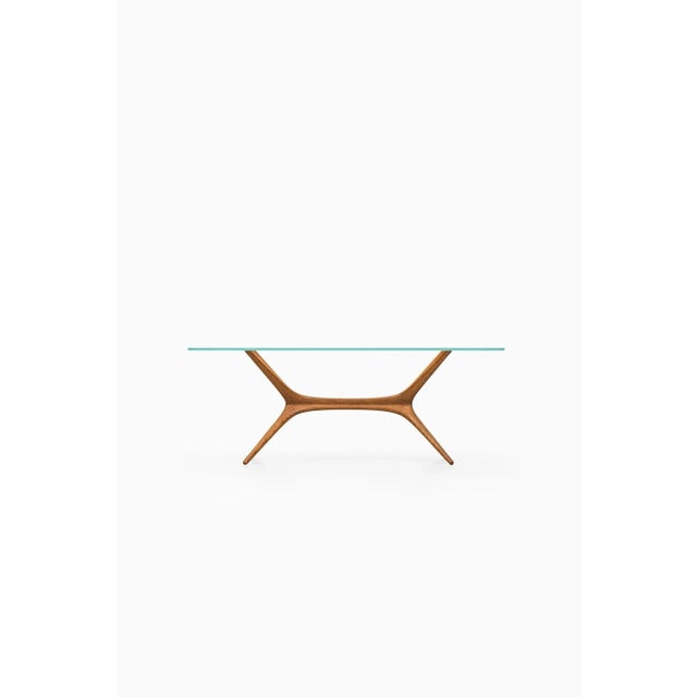 9020 Oak & Glass Coffee Table by Tapio Wirkkala for Asko, 1950s For Sale - Image 15 of 15
