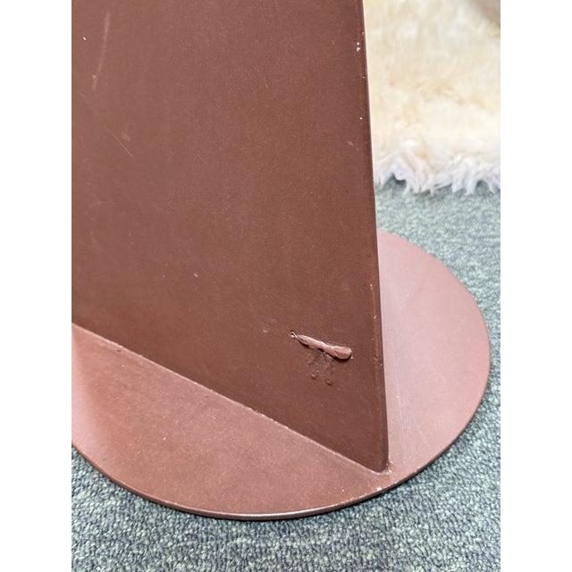 Metal Tom Torrens Replogle World Floor Globe on Cast Metal Stand For Sale - Image 7 of 12
