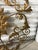 Late 19th Century Decorative French Gold Ceiling Medallion, 19th Century For Sale - Image 5 of 6
