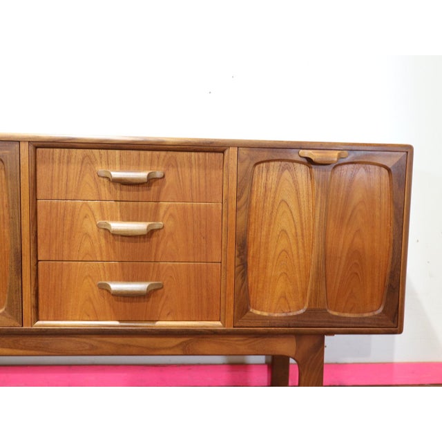 1960s 1960s Mid Century Modern Vintage Teak Sideboard Credenza by G Plan Danish Style For Sale - Image 5 of 15