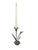 Vintage Brass Lily Flower Candle Holder For Sale - Image 12 of 18