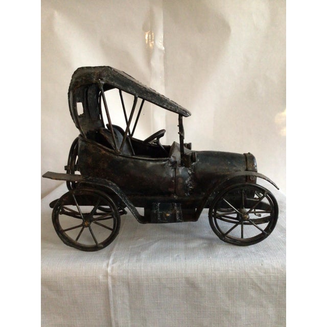 1950s 1950s Metal Car Sculpture For Sale - Image 5 of 11