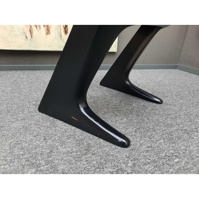 Kangaroo Z-Chair by Ernst Moeckl & Siegfried Mehl for Horn Collection, 1960s For Sale - Image 9 of 12